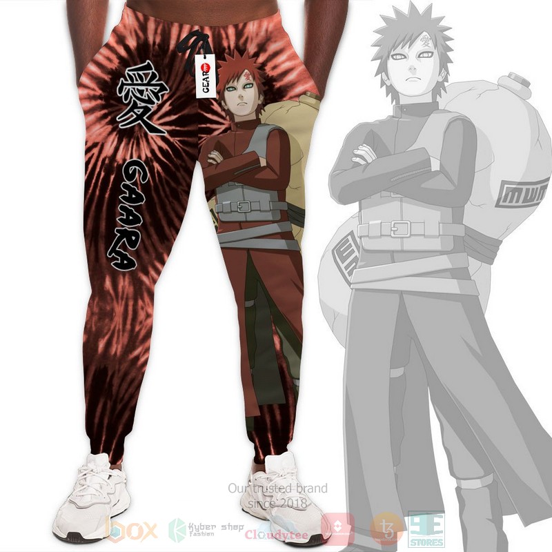 Anime Naruto Tie Dye Sweatpants