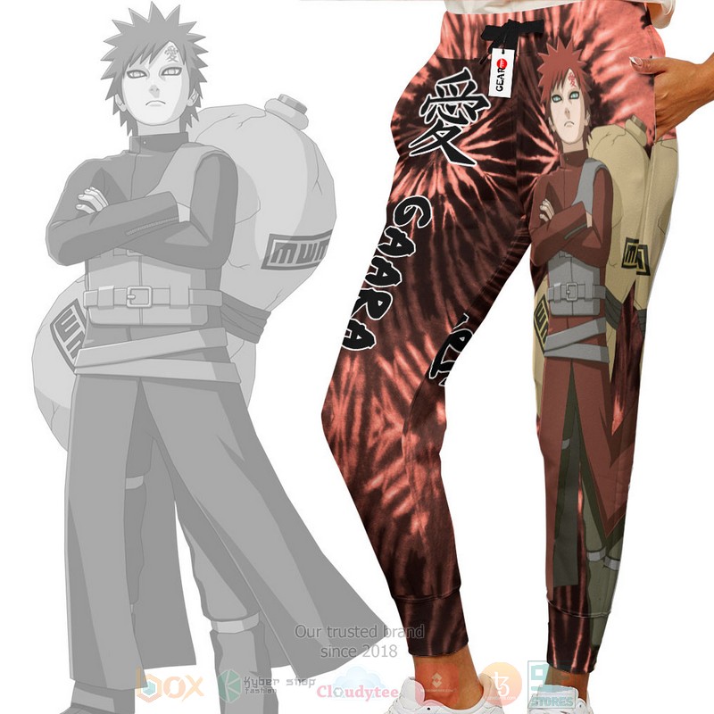 Anime Naruto Tie Dye Sweatpants 1