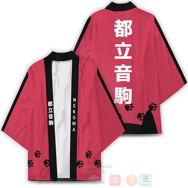 BEST Anime Nekoma High Cats Haikyuu Japan 3D Print Kimono