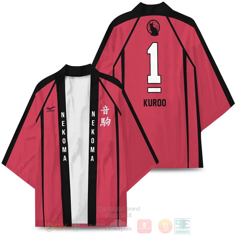 BEST Anime Nekoma High Haikyuu Personalized Japan 3D Print Kimono