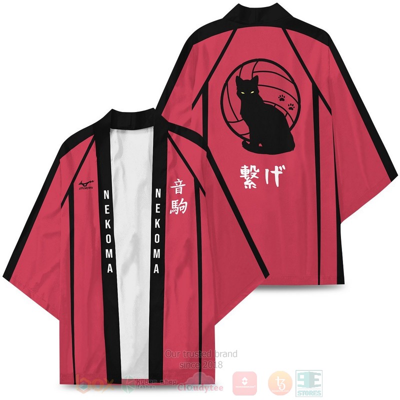 BEST Anime Nekoma High Haikyuu Japan 3D Print Kimono