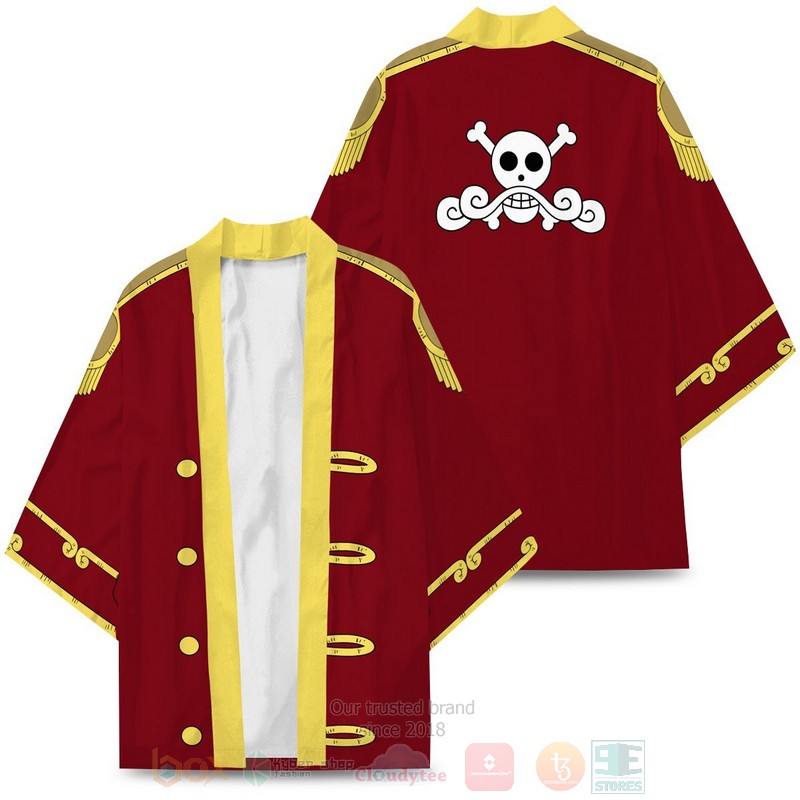 BEST Anime One Piece Roger Japan 3D Print Kimono