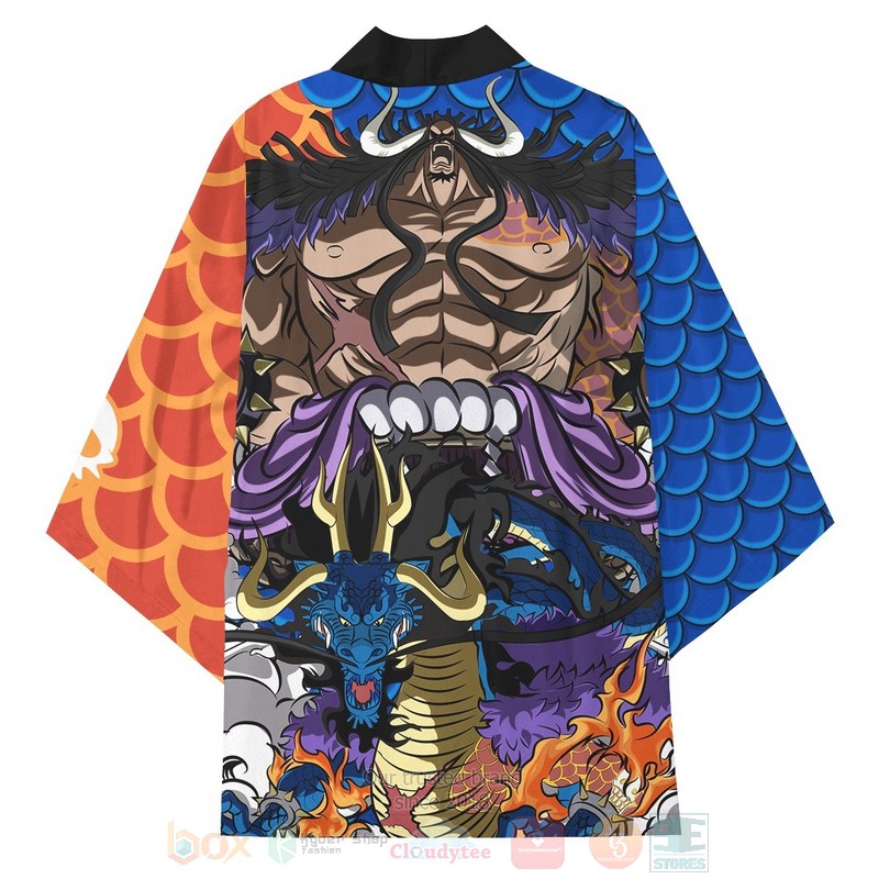 BEST Anime One Piece Yonko Kaido Japan 3D Print Kimono 4 BEST Anime One Piece Yonko Kaido Japan 3D Print Kimono word2