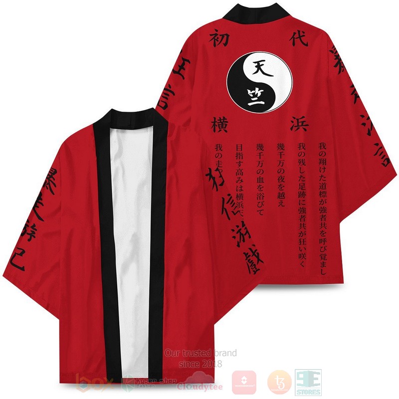 BEST Anime Red Tenjiku Tokyo Revengers Japan 3D Print Kimono