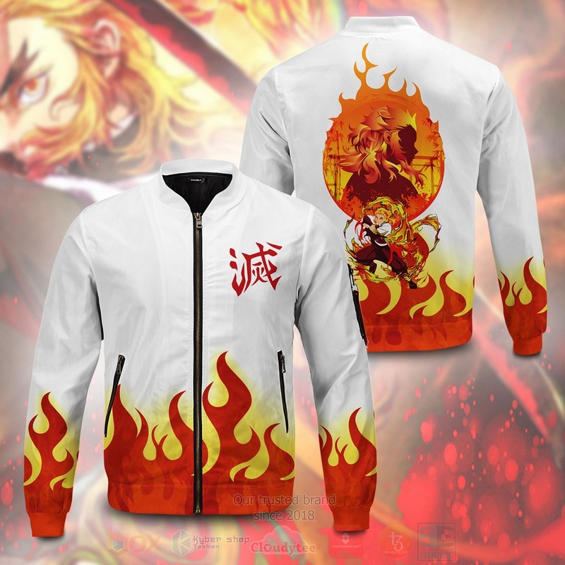 Anime Rengoku Spirit Bomber Jacket 1