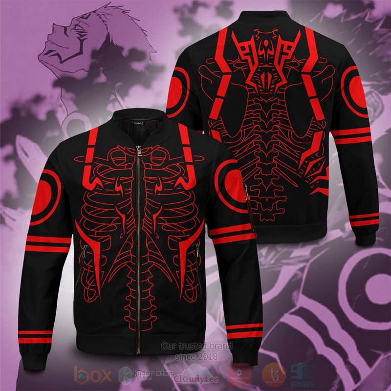 Anime Rib Sukuna Bomber Jacket 1