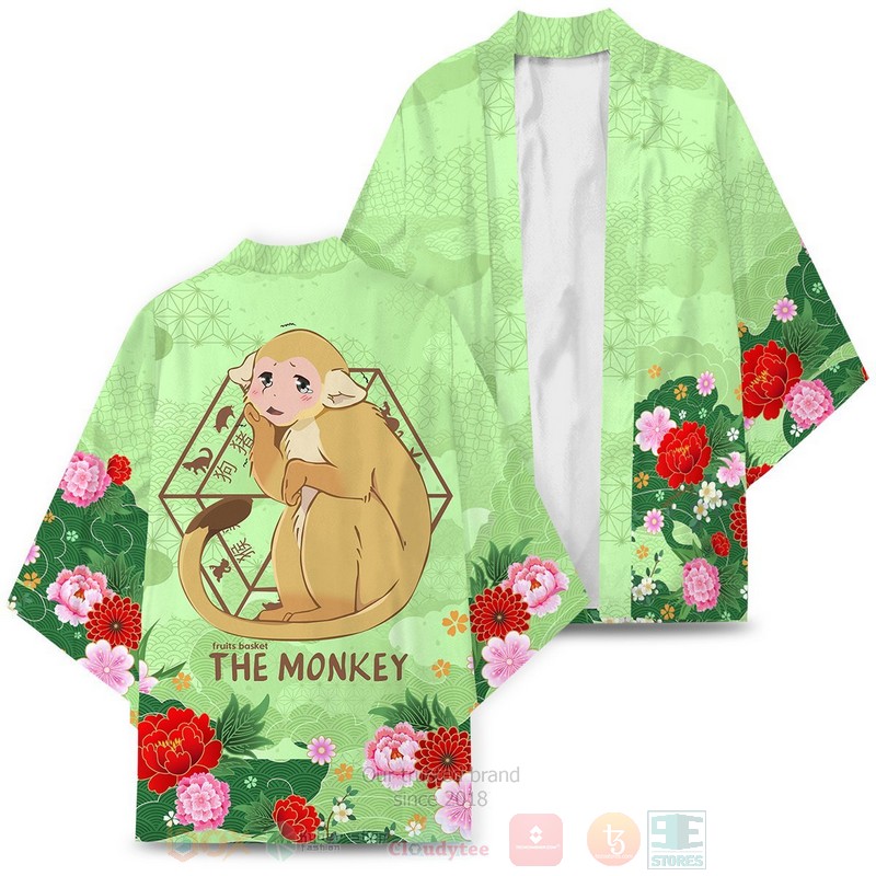 BEST Anime Ritsu The Monkey Fruits Basket Japan 3D Print Kimono