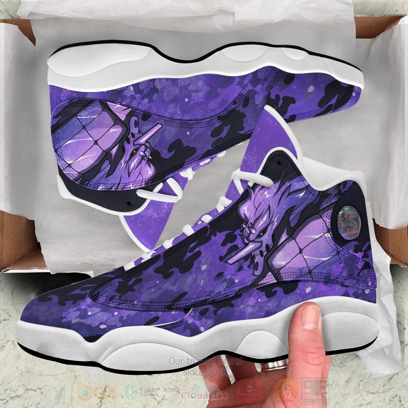 BEST Anime Sasuke beast Naruto Air Jordan 13 Sneakers 3 BEST Anime Sasuke beast Naruto Air Jordan 13 Sneakers word1