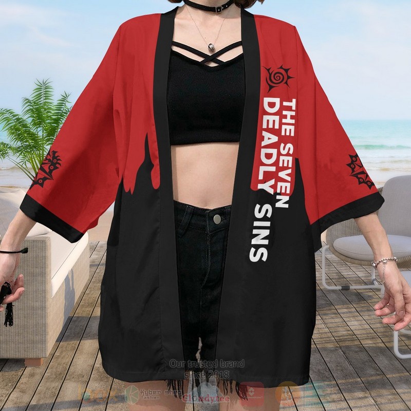 BEST Anime Seven Deadly Beasts Nanatsu no Taizai Japan 3D Print Kimono word2