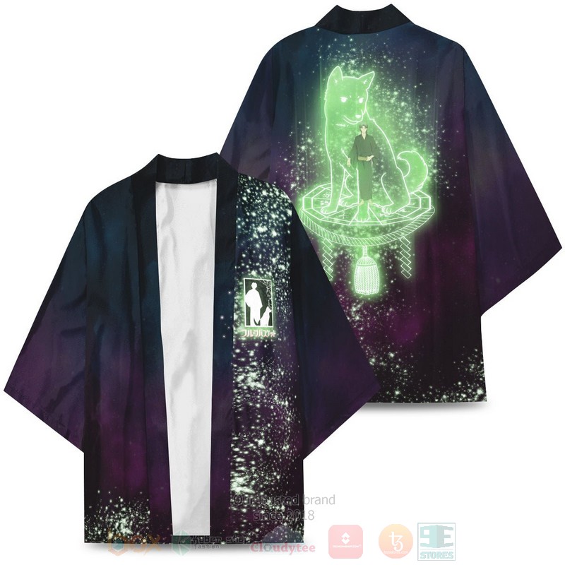 BEST Anime Shigure Spirit Fruits Basket Japan 3D Print Kimono