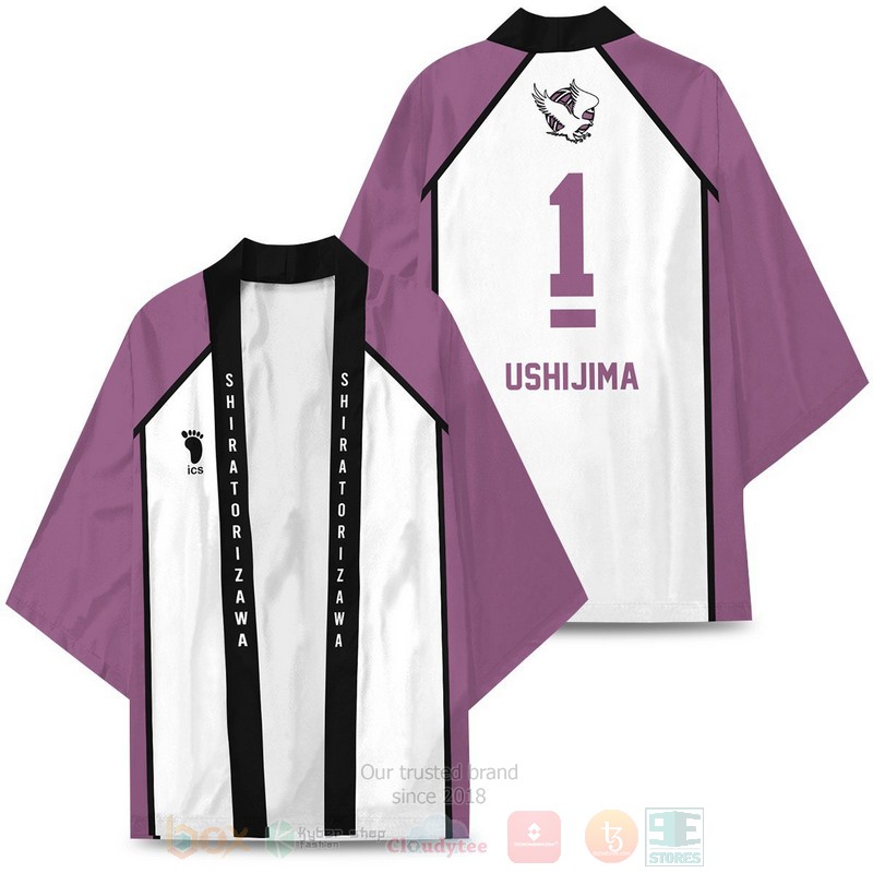 BEST Anime Shiratorizawa High Haikyuu Personalized Japan 3D Print Kimono