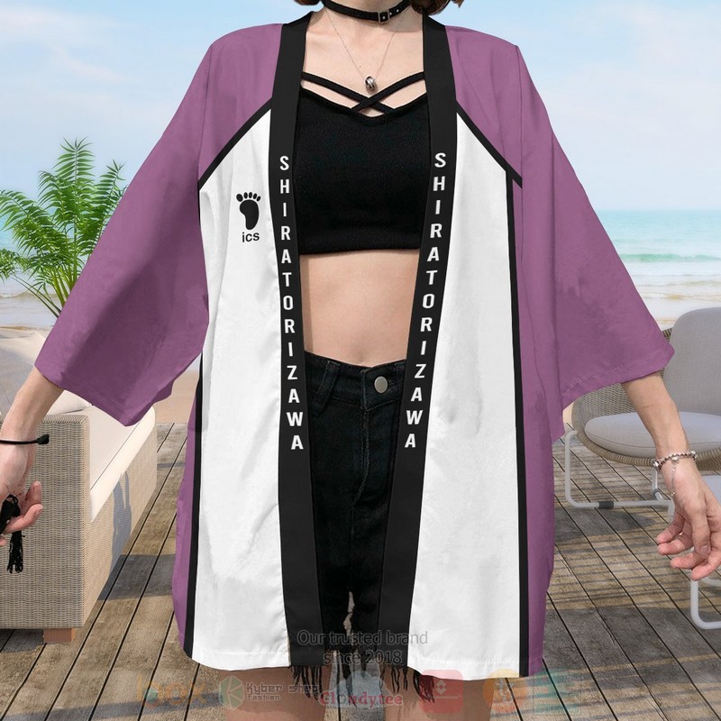BEST Anime Shiratorizawa High Haikyuu Personalized Japan 3D Print Kimono word3