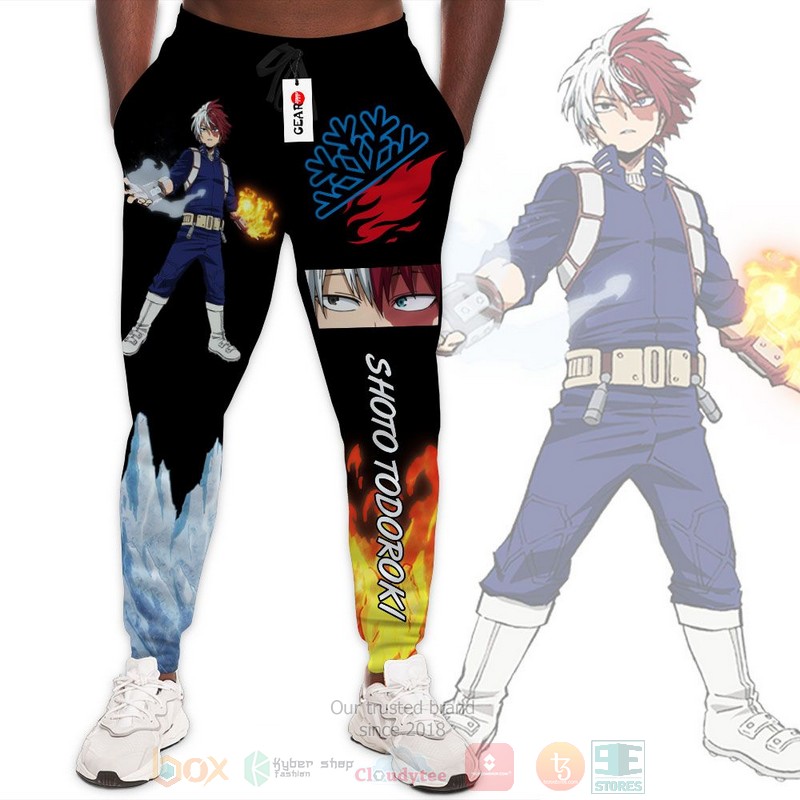 Anime Shoto Todoroki My Hero Academia Sweatpants