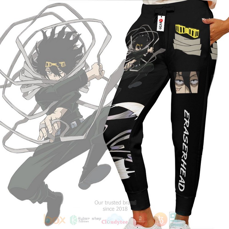 Anime Shouta Aizawa My Hero Academia Sweatpants 1