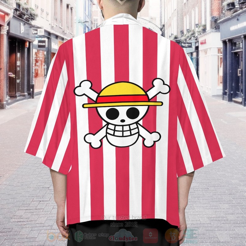 BEST Anime Straw Hat Pirate One Piece Japan 3D Print Kimono word1