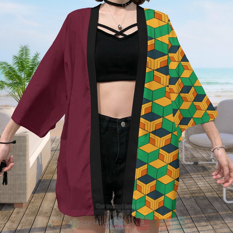 BEST Anime Summer Giyu Kimetsu No Yaiba Japan 3D Print Kimono 5 BEST Anime Summer Giyu Kimetsu No Yaiba Japan 3D Print Kimono word1