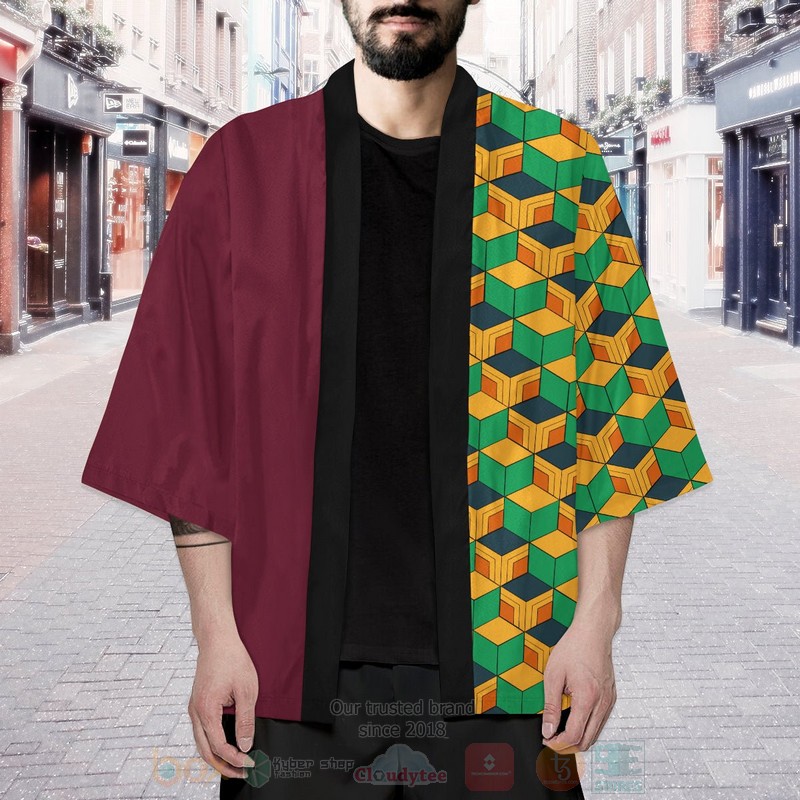 BEST Anime Summer Giyu Kimetsu No Yaiba Japan 3D Print Kimono 7 BEST Anime Summer Giyu Kimetsu No Yaiba Japan 3D Print Kimono word1