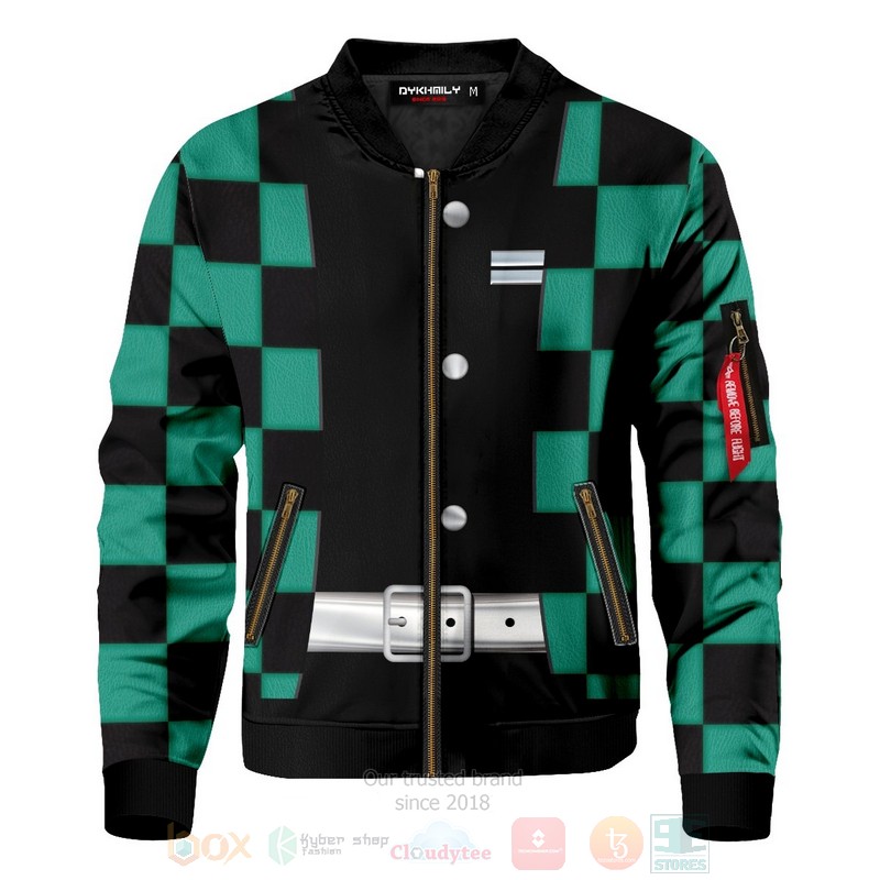 Anime Tanjiro Kamado Bomber Jacket