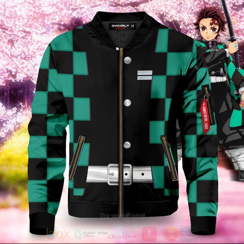 Anime Tanjiro Kamado Bomber Jacket 1