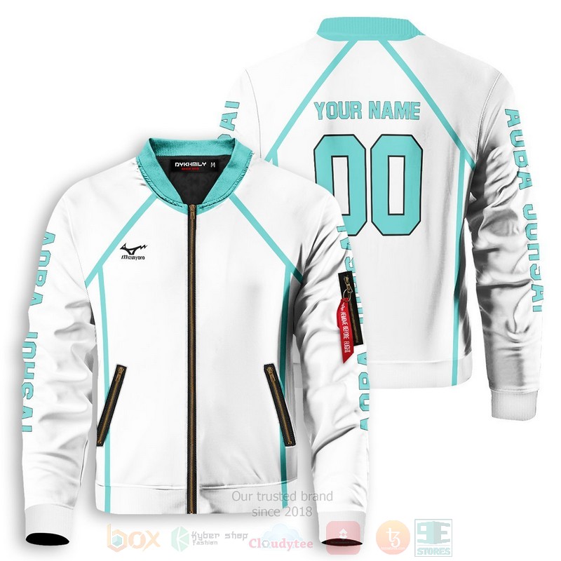 Anime Team Aoba Johsai Personalized Bomber Jacket
