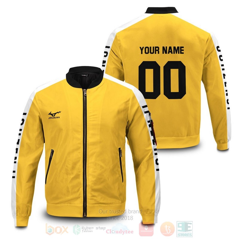 Anime Team Johzenji Personalized Bomber Jacket