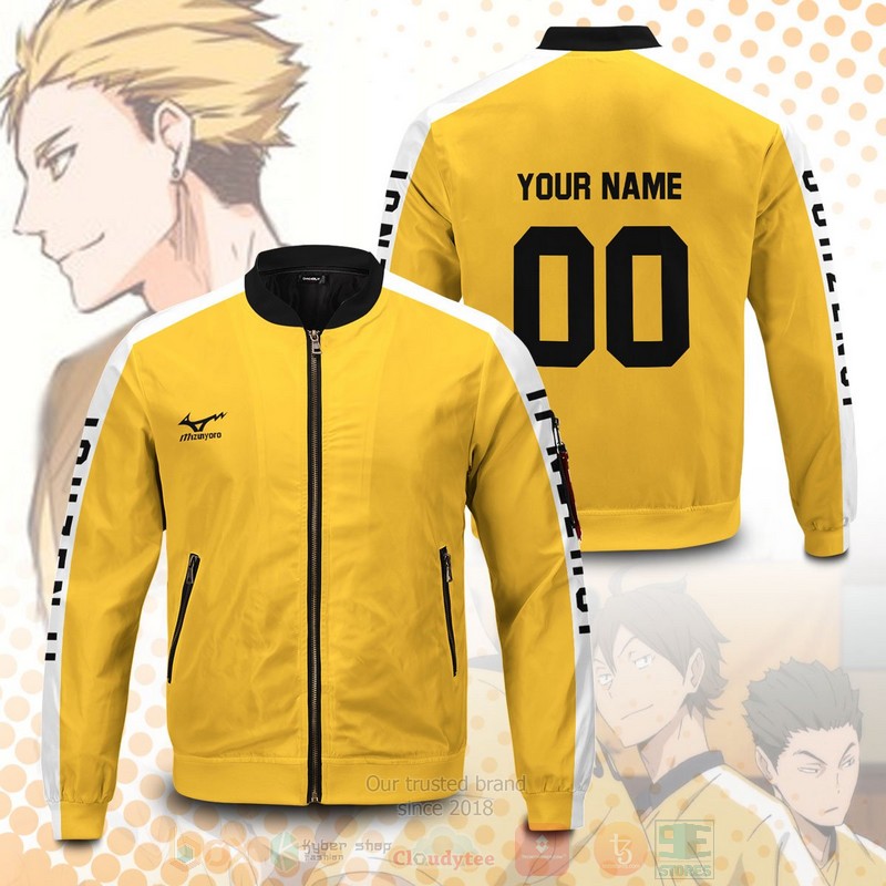 Anime Team Johzenji Personalized Bomber Jacket 1