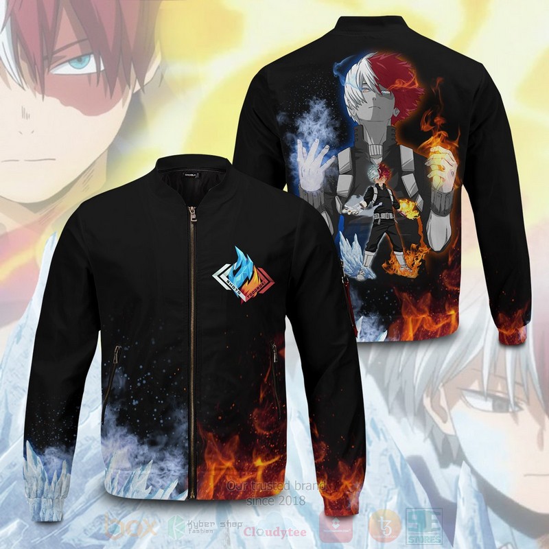 Anime Todoroki Spirit Bomber Jacket 1