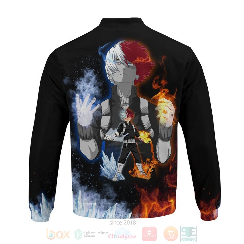Anime Todoroki Spirit Bomber Jacket 1 2 3 4 5 6 7