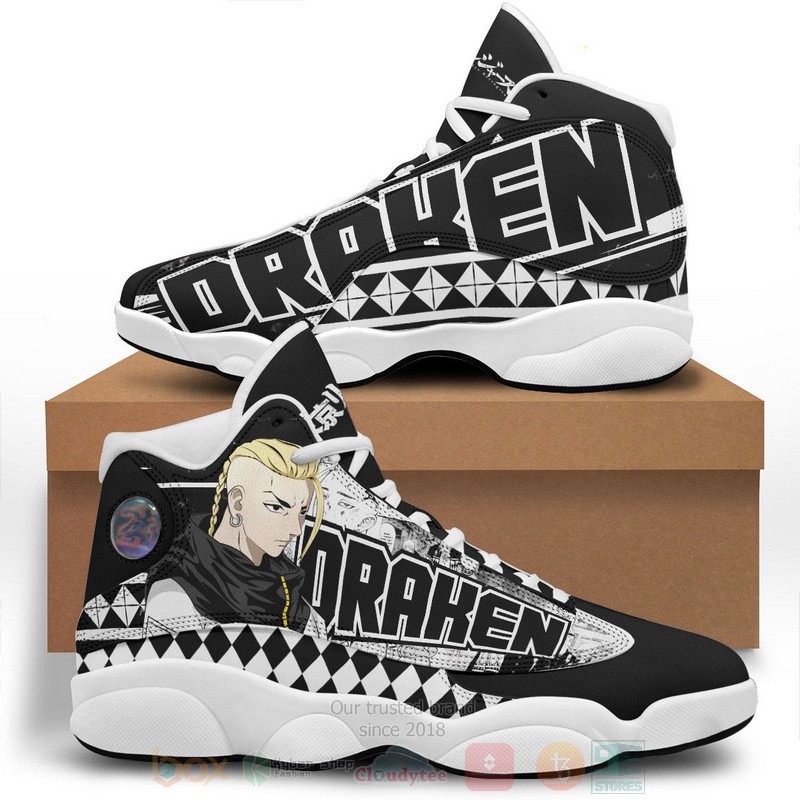 BEST Anime Tokyo Gang Draken Tokyo Revengers Air Jordan 13 Sneakers