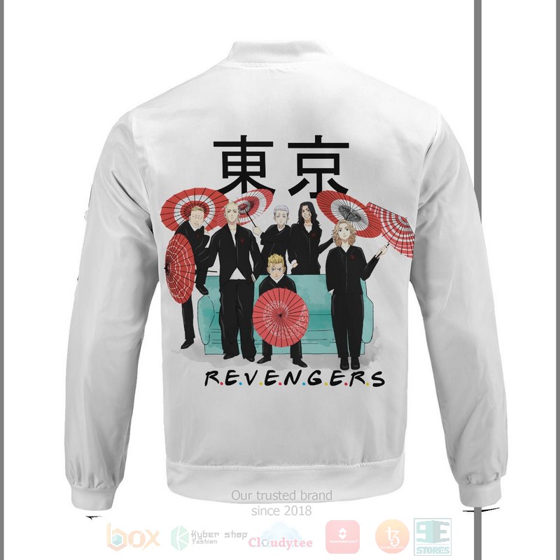 BEST Anime Toman Friends 3D Zipper Bomber Jacket 8 Anime Toman Friends Bomber Jacket 1 2 3 4 5 6 7