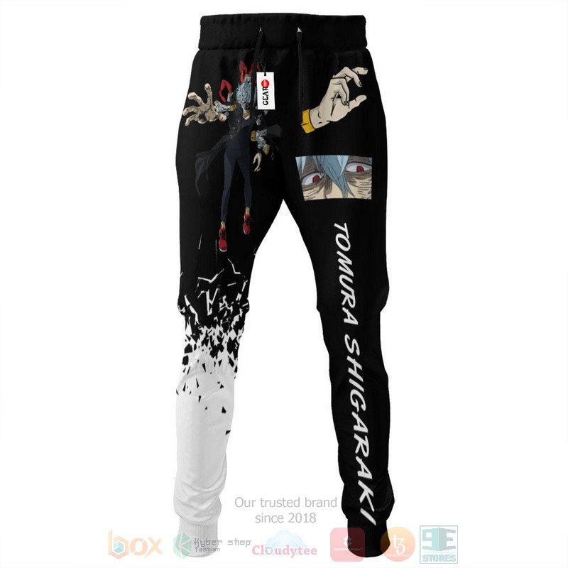 BEST Anime Tomura Shigaraki My Hero Academia All Over Print Long Pants 3 Anime Tomura Shigaraki My Hero Academia Sweatpants 1 2