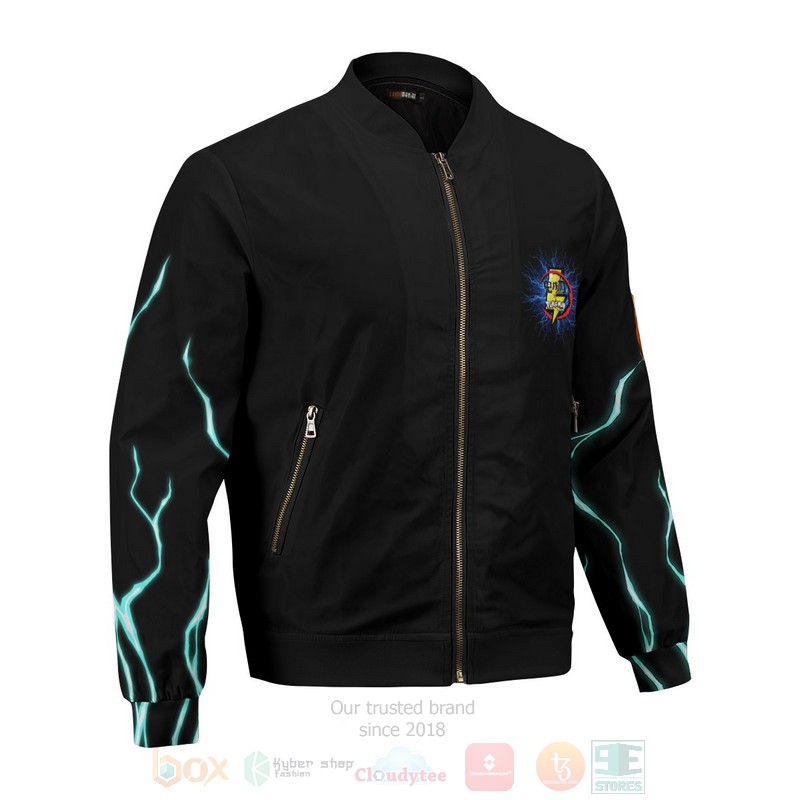 BEST Anime Zenitsu Collab 3D Zipper Bomber Jacket 5 Anime Zenitsu Collab Bomber Jacket 1 2 3 4