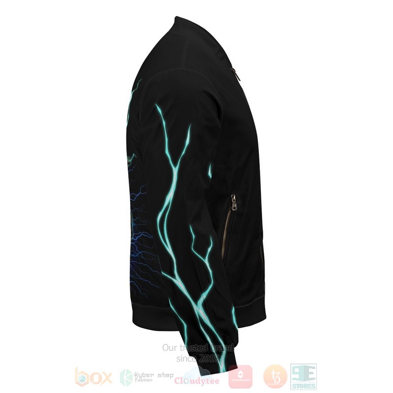 BEST Anime Zenitsu Collab 3D Zipper Bomber Jacket 7 Anime Zenitsu Collab Bomber Jacket 1 2 3 4 5 6