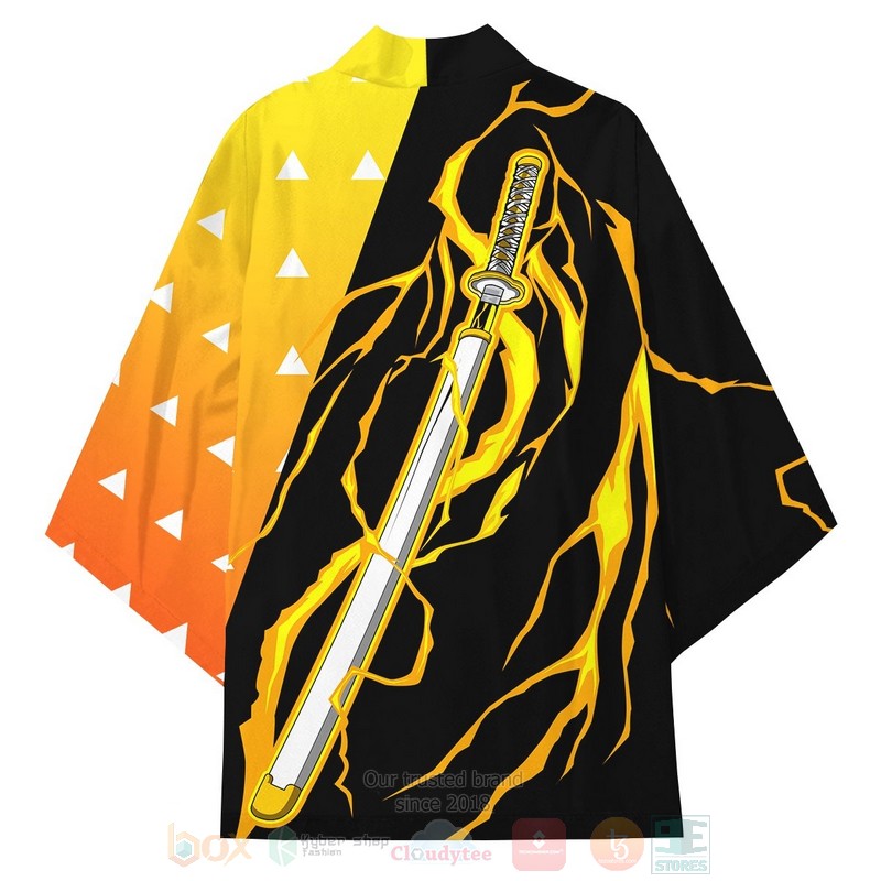 BEST Anime Zenitzu Sword Style Demon Slayer Japan 3D Print Kimono 4 BEST Anime Zenitzu Sword Style Demon Slayer Japan 3D Print Kimono word1
