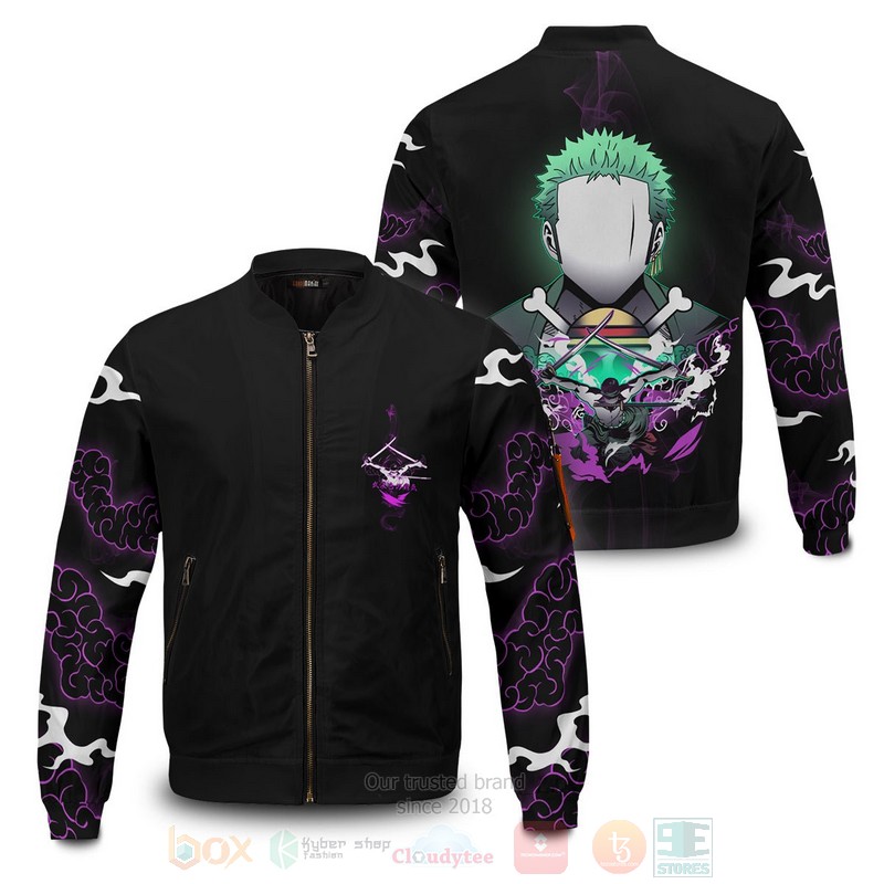 Anime Zoro Spirit V2 Bomber Jacket