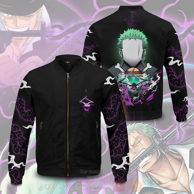 Anime Zoro Spirit V2 Bomber Jacket 1