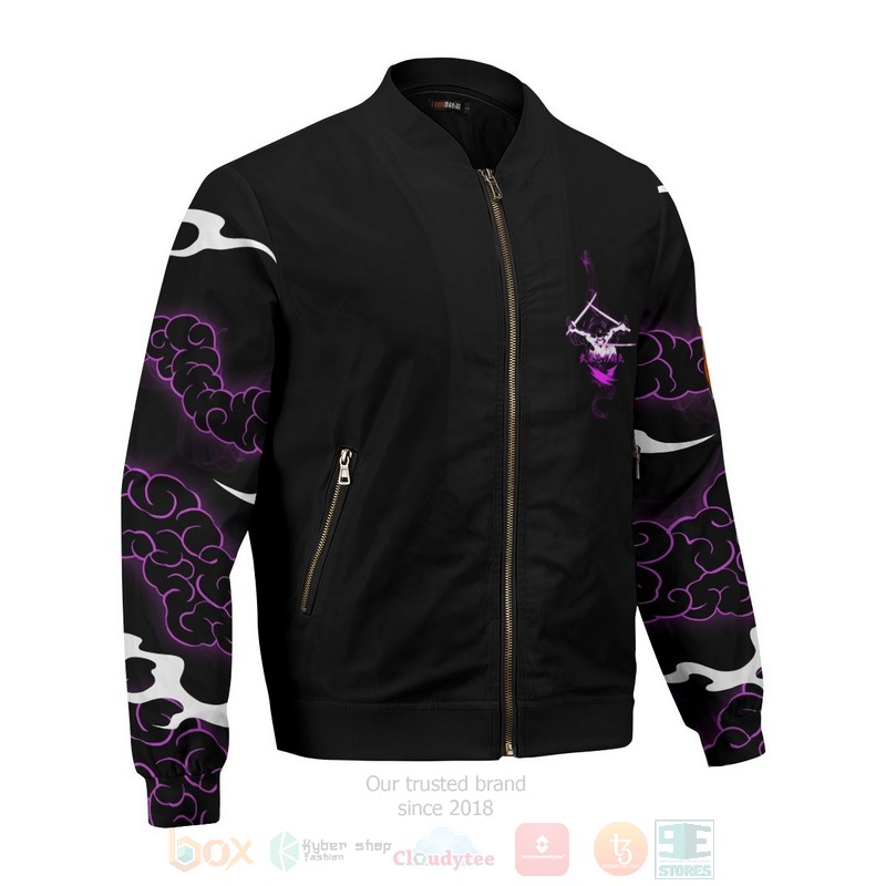 BEST Anime Zoro Spirit V2 3D Zipper Bomber Jacket 5 Anime Zoro Spirit V2 Bomber Jacket 1 2 3 4