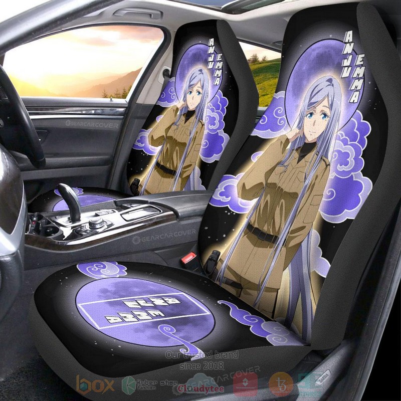Anju Emma 86 Eighty Six Anime Car Seat Cover 1