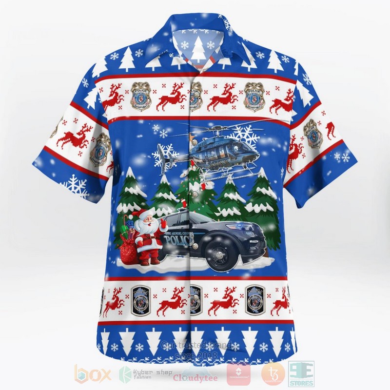 BEST Anne Arundel County, Maryland, Anne Arundel County Police Department Car And Bell 407 Helicopter Christmas 3D Aloha Shirt 3 BEST Anne Arundel County, Maryland, Anne Arundel County Police Department Car And Bell 407 Helicopter Christmas 3D Aloha Shirt word1