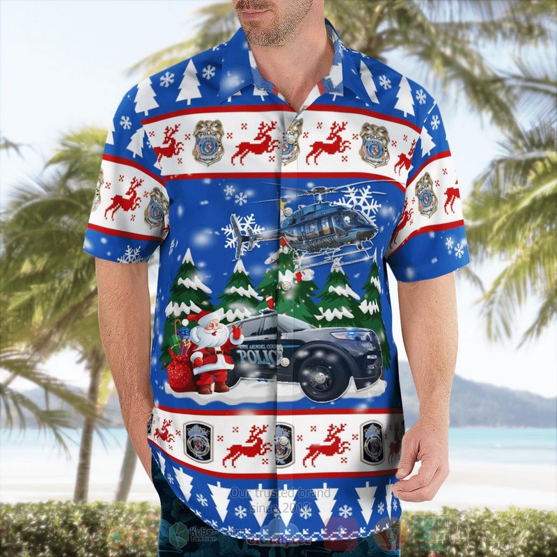 BEST Anne Arundel County, Maryland, Anne Arundel County Police Department Car And Bell 407 Helicopter Christmas 3D Aloha Shirt 4 BEST Anne Arundel County, Maryland, Anne Arundel County Police Department Car And Bell 407 Helicopter Christmas 3D Aloha Shirt word1