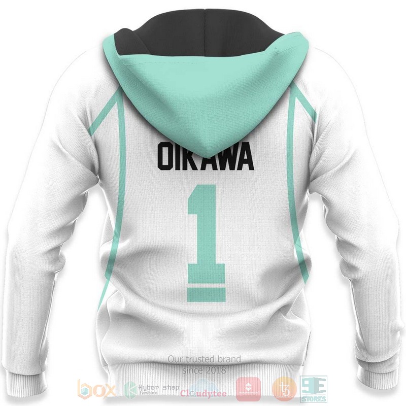 BEST Anime Aoba Johsai Toru Oikawa Uniform Num 1 Haikyuu All Over Print 3D Hoodie, Shirts 6 Aoba Johsai Toru Oikawa Uniform Num 1 Haikyuu Anime 3D Hoodie Shirt 1 2 3 4 5