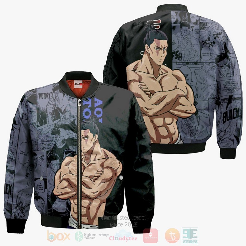 BEST Anime Aoi Todo Custom Jujutsu Kaisen Anime-Manga All Over Print Hoodie-Bomber Jacket 4 Aoi Todo Custom Jujutsu Kaisen Anime Manga 3D Hoodie Bomber Jacket 1 2 3