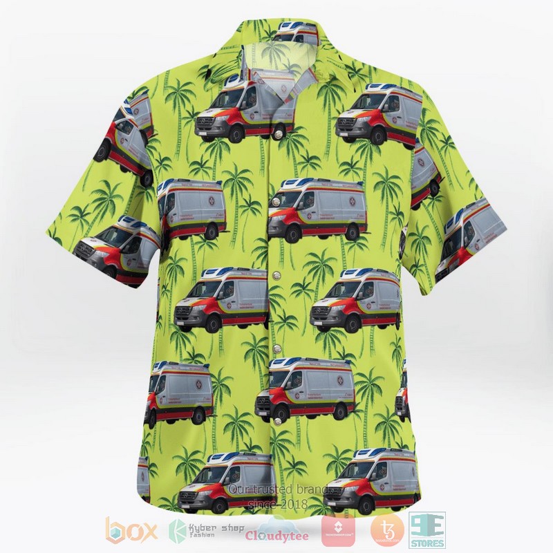 NEW Arbeiter-Samariter-Bund Osterreichs Hawaii Shirt 16
