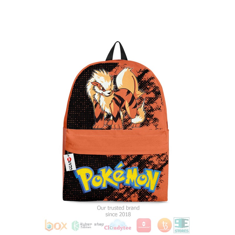Arcanine Anime Pokemon Backpack