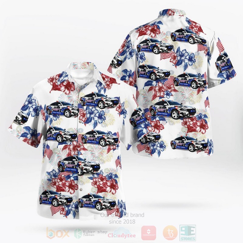 BEST Archdale Police Department, North Carolina, 2017 Dodge Charger 3D Aloha Shirt word2
