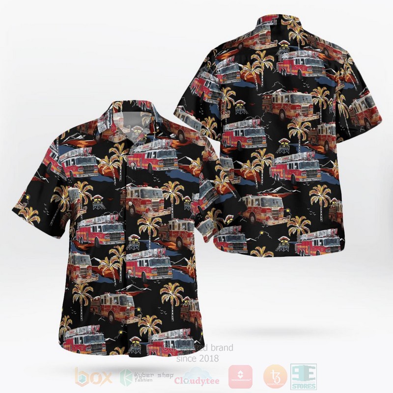 Ardmore Pennsylvania Merion Fire Company of Ardmore Hawaiian Shirt