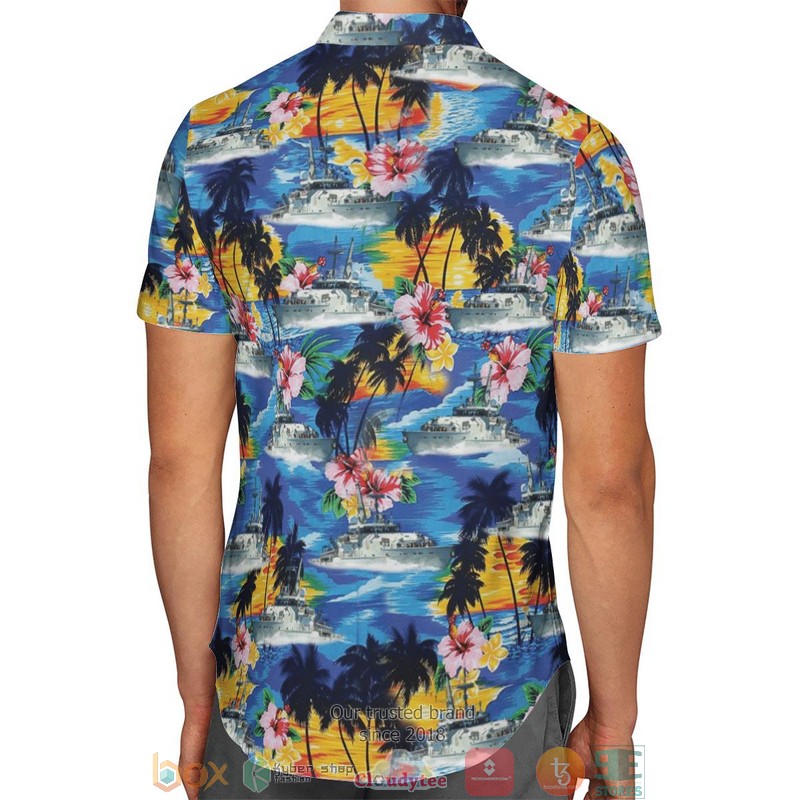 Armidale-class patrol boat Australian Navy Hawaiian Shirt 2 Armidale class patrol boat Australian Navy Hawaiian Shirt 1