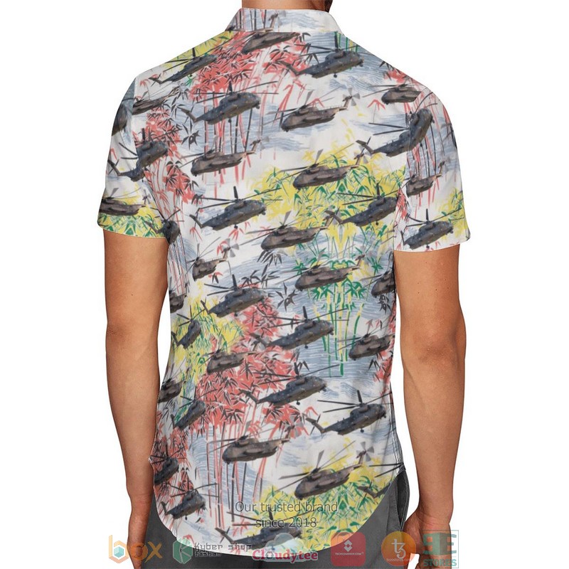 Army CH-53G Germany Hawaiian Shirt, Short 2 Army CH 53G Germany Hawaiian Shirt Short 1