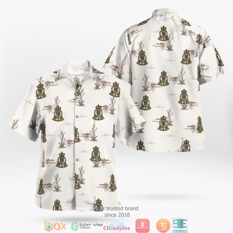 Army Royal Australian Army Ordnance Corps RAAOC Hawaiian Shirt 9 Army Royal Australian Army Ordnance Corps RAAOC Hawaiian Shirt word3