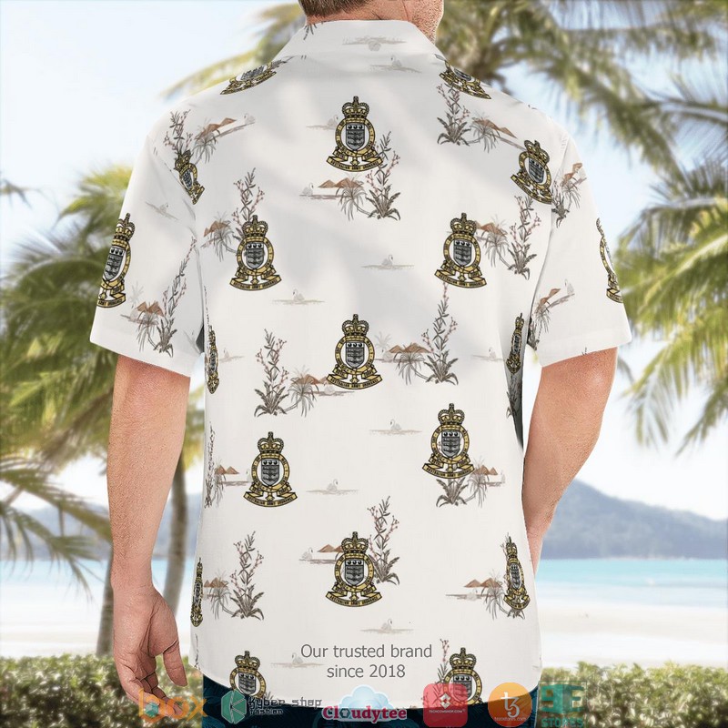 Army Royal Australian Army Ordnance Corps RAAOC Hawaiian Shirt word3